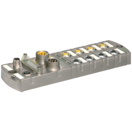 MURR ELEKTRONIK MVK I/O COMPACT MODULE, METAL, Profibus DP, 8 safety dig. Out/ 8 channels, MVK-MP K3 DO4 / DIO4 55291